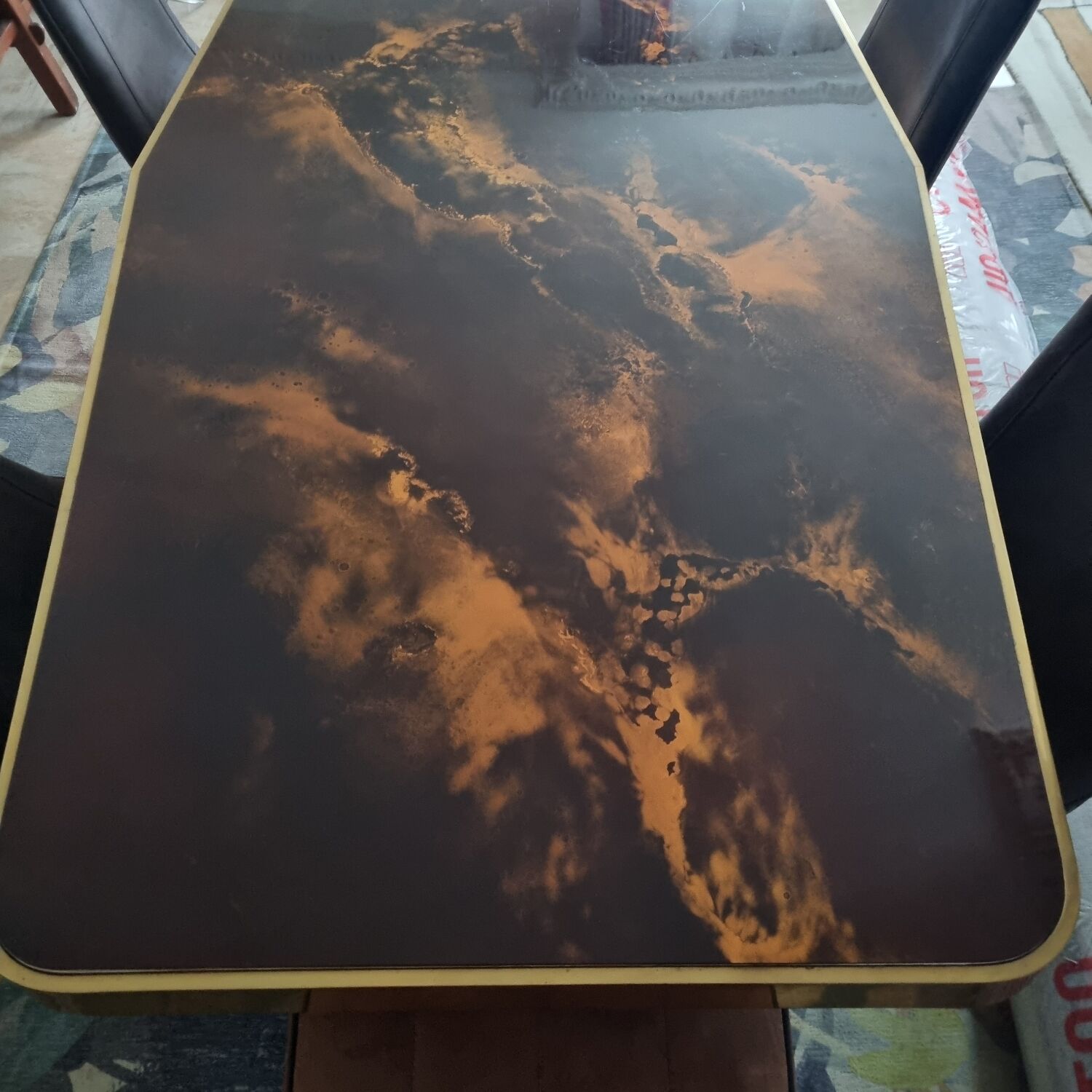 Designer table, architect's from 1970