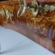Louis XV style double-sided mahogany and rosewood flat desk