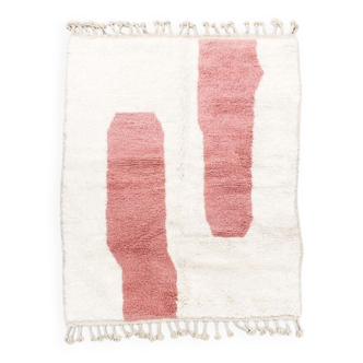 Tapis beni ouarin fait main traditionnelle taille de 150 x 250 cm