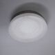 Vintage 70s metal and plastic ceiling lamp, Italian design