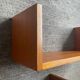 Pair of Scandinavian teak shelves from the 60s