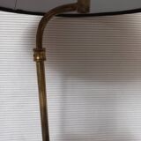 Marble and gilded bronze inkwell lamp