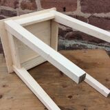 Rustic rustic shabby chic stool 1950