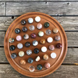 Natural stone solitaire
