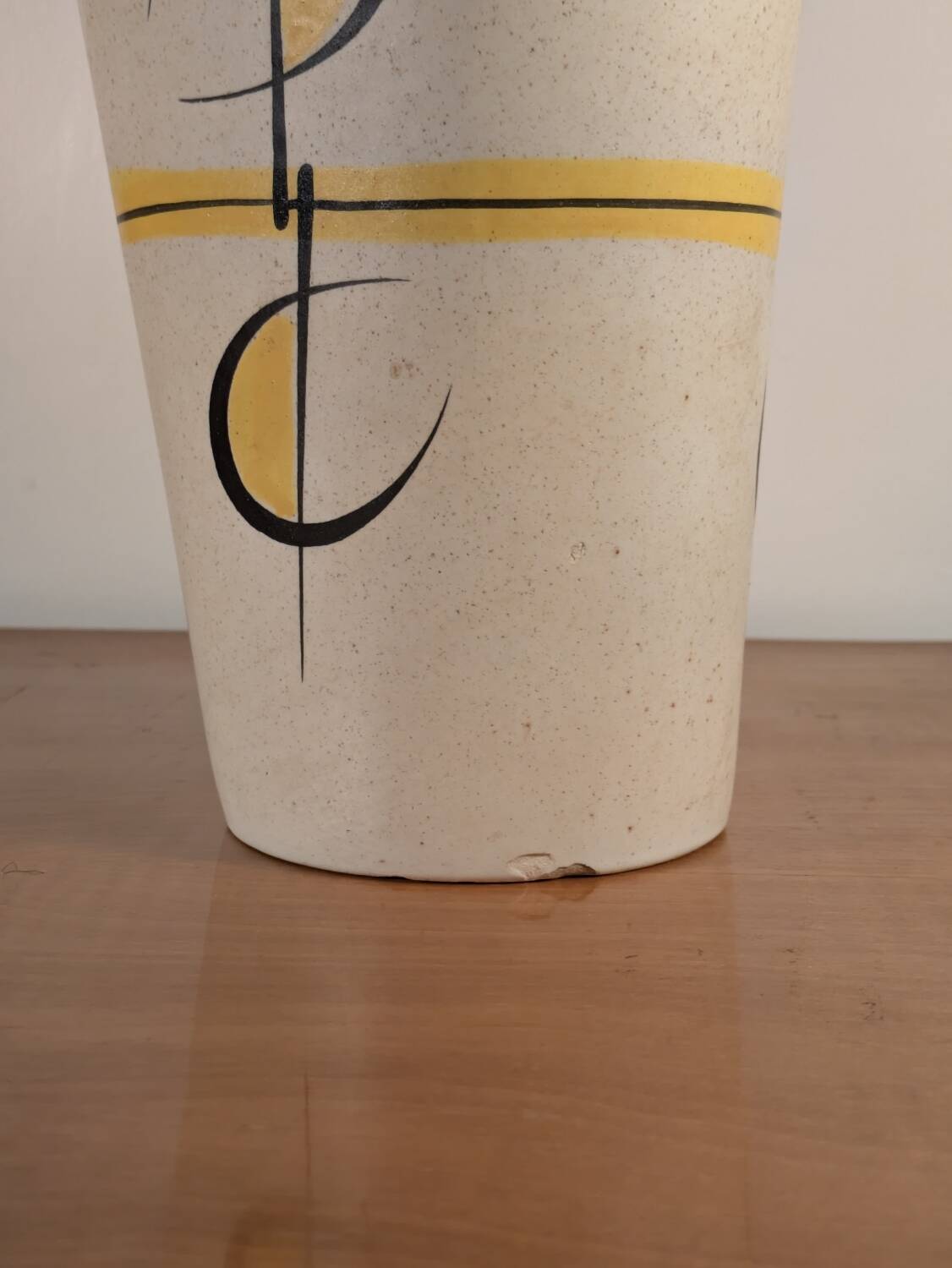 André Baud Modernist Ceramic Vase 1950