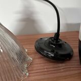 Large holophane tulip pendant light