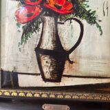 Tableau coquelicots en cruche