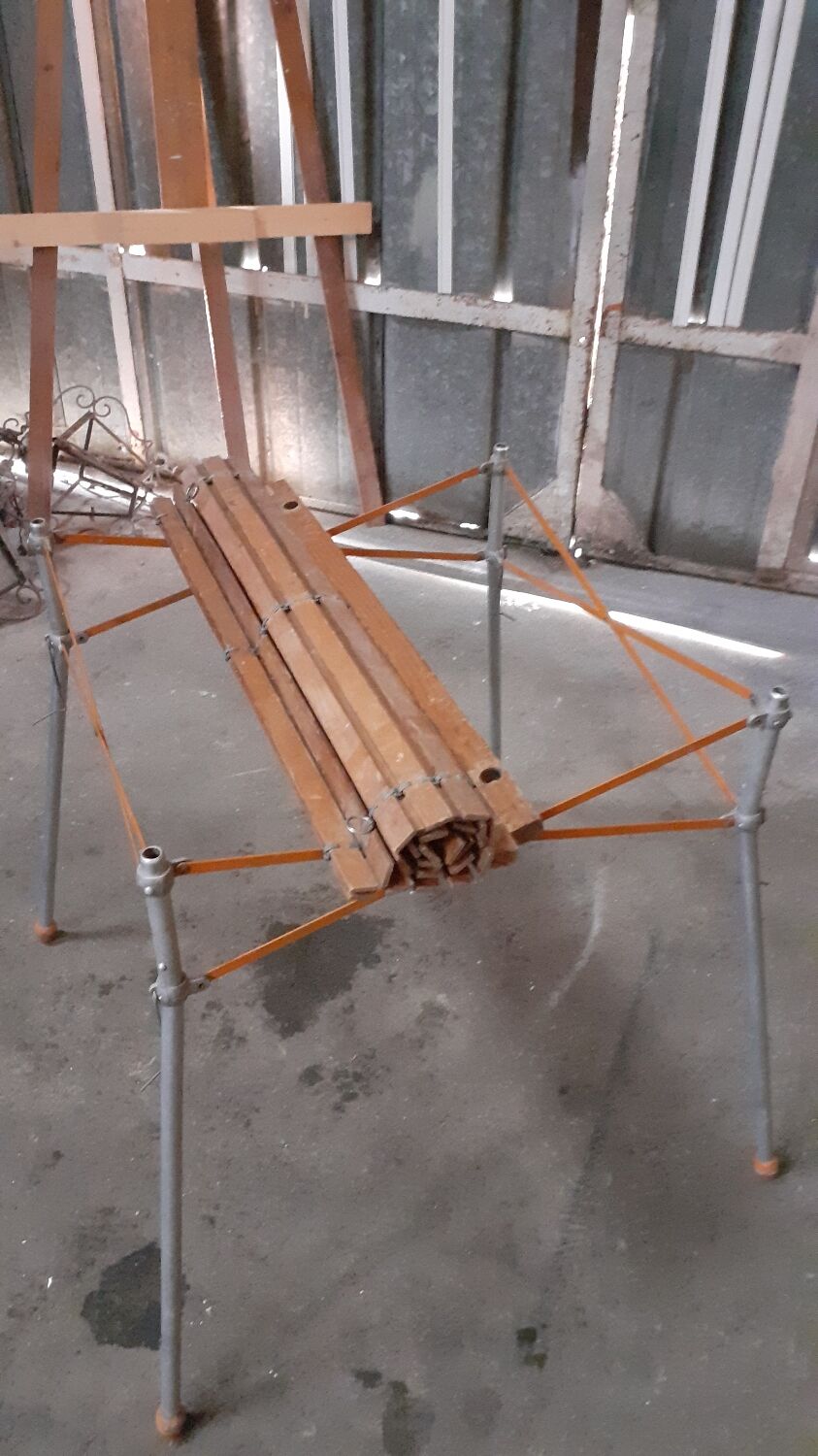 Camping folding table