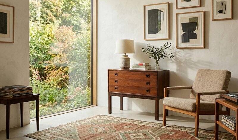 Commode en palissandre danoise des années 1960