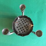3-arm candle holder with removable central flower spike