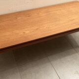Large Scandinavian teak coffee table from the 60s