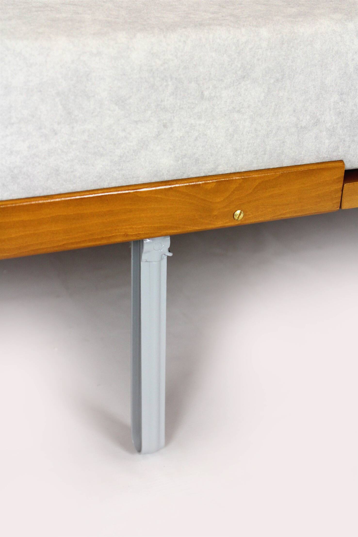 Restored Vintage Modular Corner Sofa Bed with Ottoman, 1960s