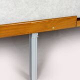 Restored Vintage Modular Corner Sofa Bed with Ottoman, 1960s