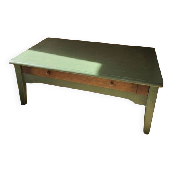 Table basse de ferme rustique