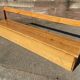 Vintage children's school chest bench 1980s