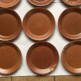 12 sandstone dessert plates
