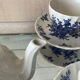 Vintage blue tea/coffee service Bountiful Design by Myott