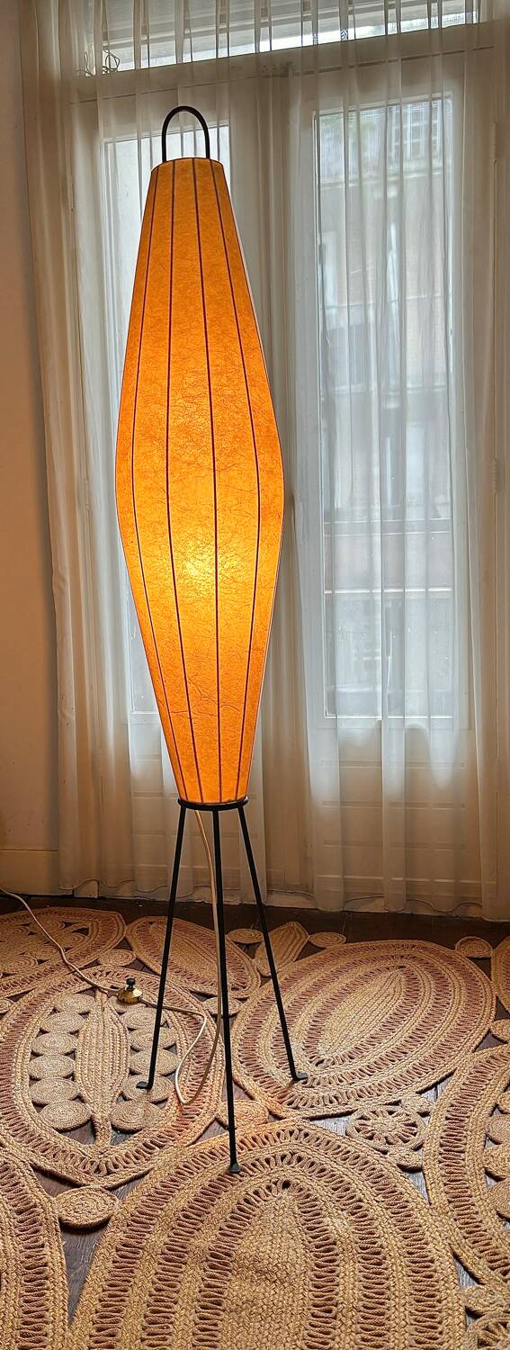 Cocoon Rocket Tripod Floor Lamp by H. Klingele for Artimeta