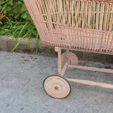 Rattan cradle