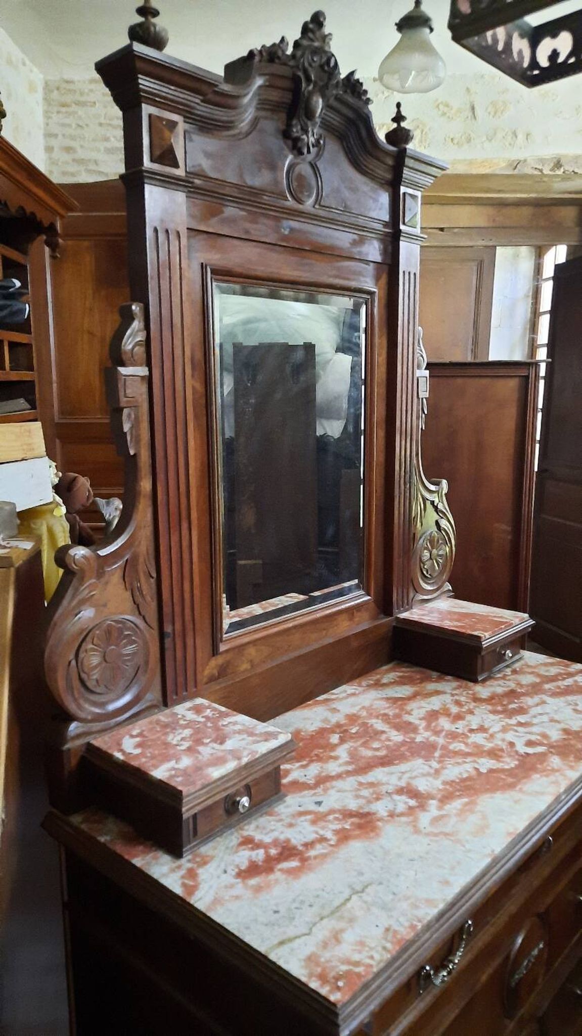 Dressing table chest of drawers