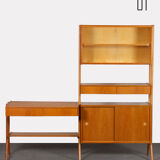 Vintage wooden wall unit by Frantisek Jirak, circa 1960