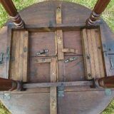 Extendable round table 164 cm