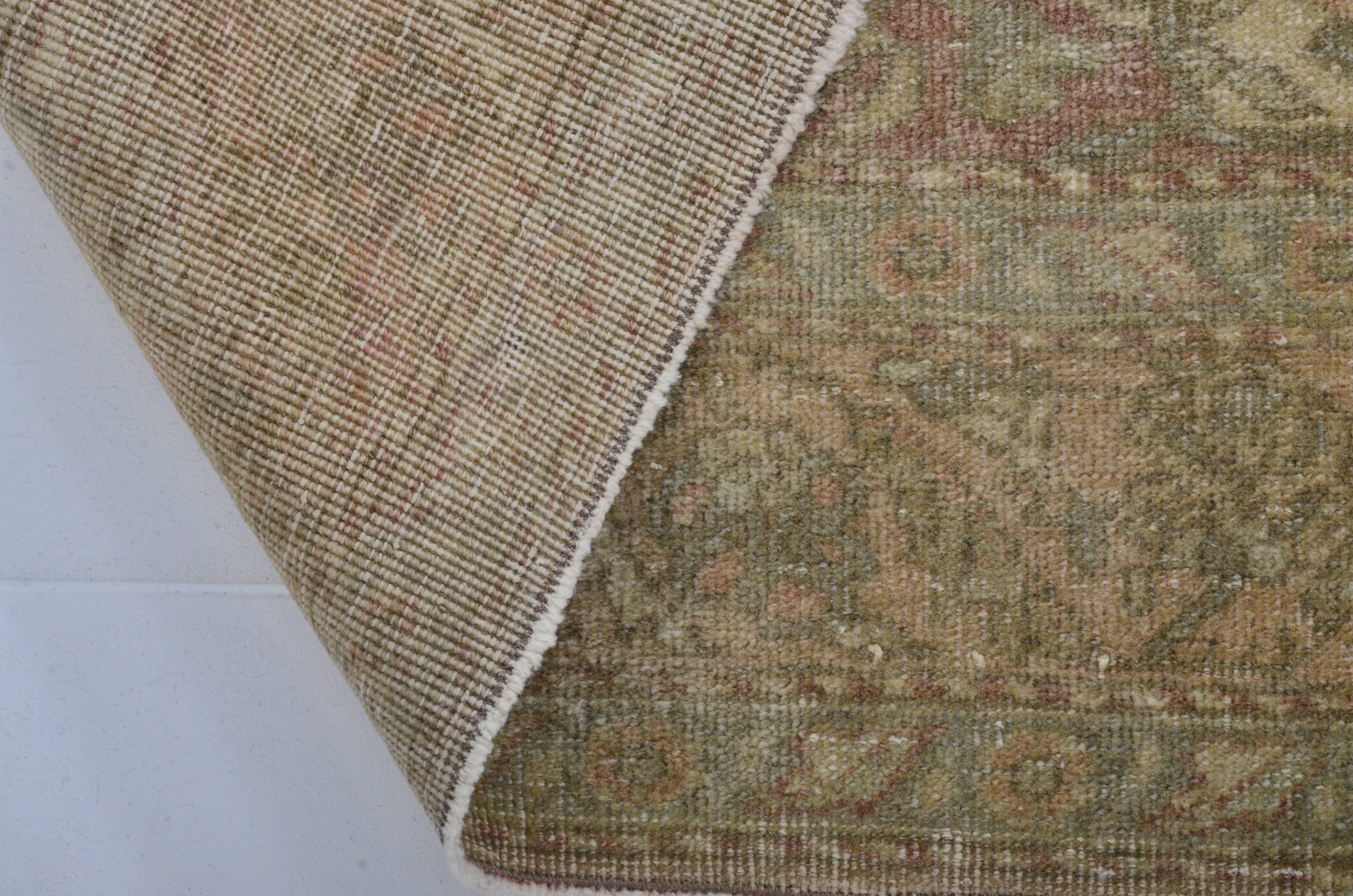 Tapis vintage Oushak antique sku 3097