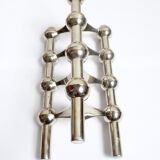 Candlesticks modular S22 by Caesar Stoffi & Fritz Nagel for BMF 1970 s, Set of 4