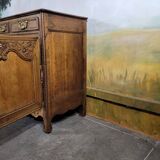 Buffet en chêne sculpté Normand