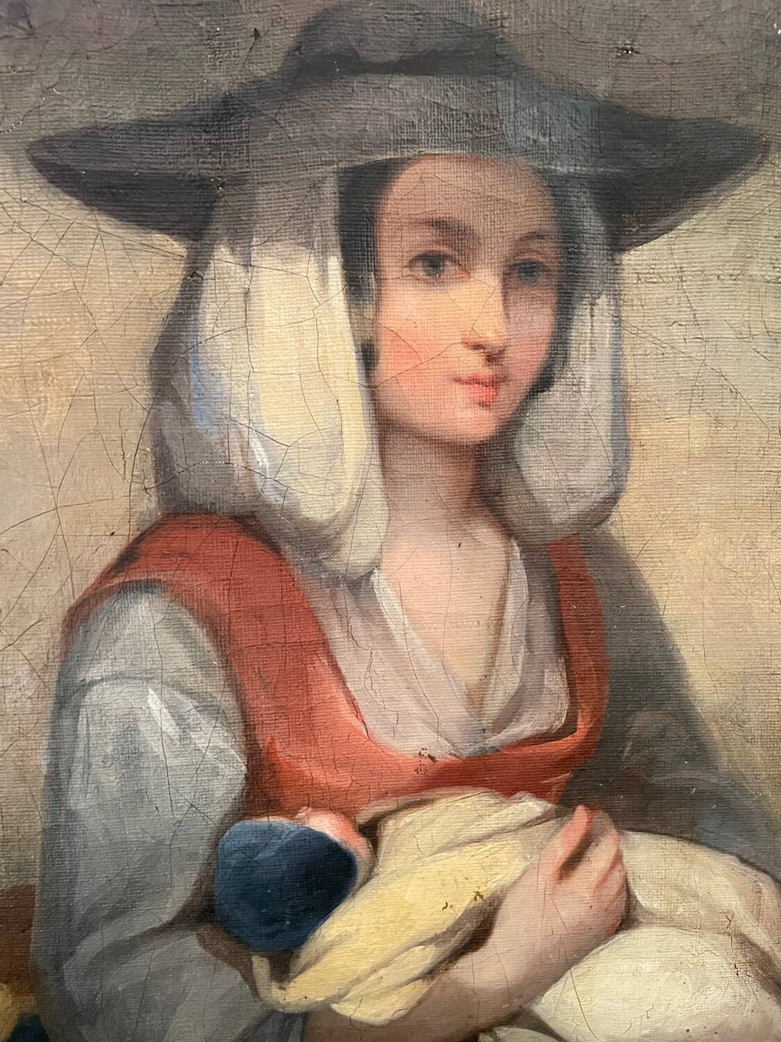 Mère à l’enfant, XIXe Italie