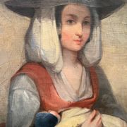Mère à l’enfant, XIXe Italie