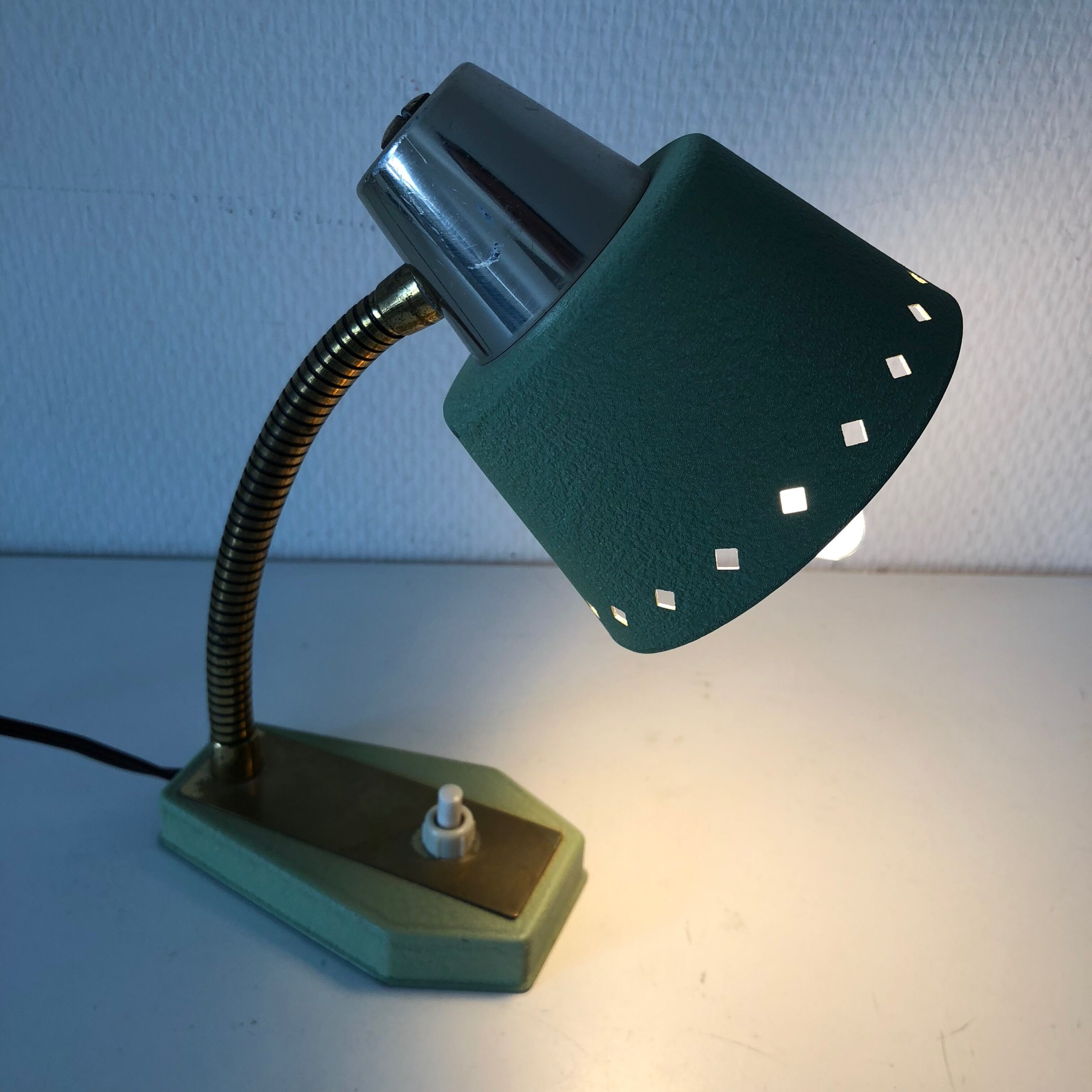 Desk lichen 20cm vintage 1960 lamp
