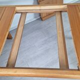 Solid pine extending table