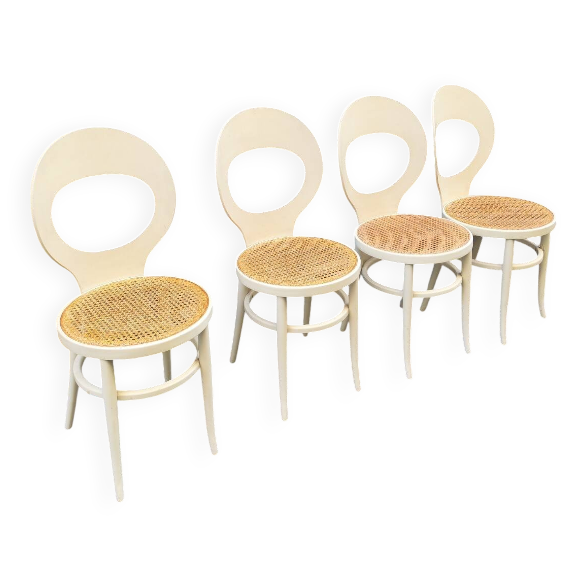 Lot de 4 chaises bistrot