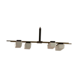 Hanging year 60 metal opaline