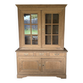 Two-body sideboard in solid oak