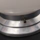 Pair of white opaline ceiling lights