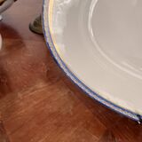 Antique Oval Dish 40x27cm Limoges Porcelain Betoule & Legrand