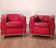 Pair of LC2 armchairs, Le Corbusier for Cassina