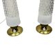 Pair of vintage Elektro-Rausendorf Bautzen bedside lamps, Germany, 1970s