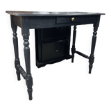 Black desk 1 drawer