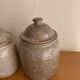 Stoneware kitchen pot signed CR