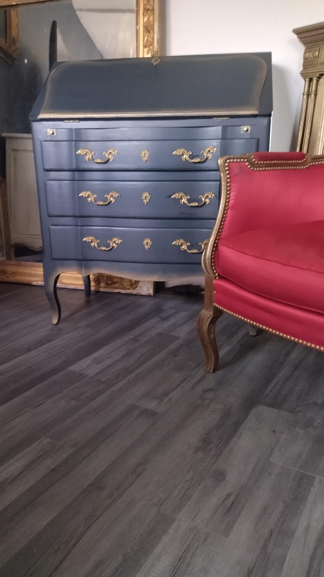 Louis XV style secretary