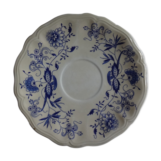 Plate porcelain Lunéville