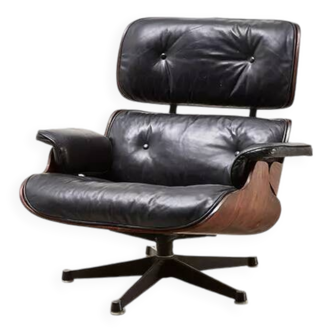 Fauteuil lounge Charles & Ray Eames modèle 670 pour ICF Italie années 60/70