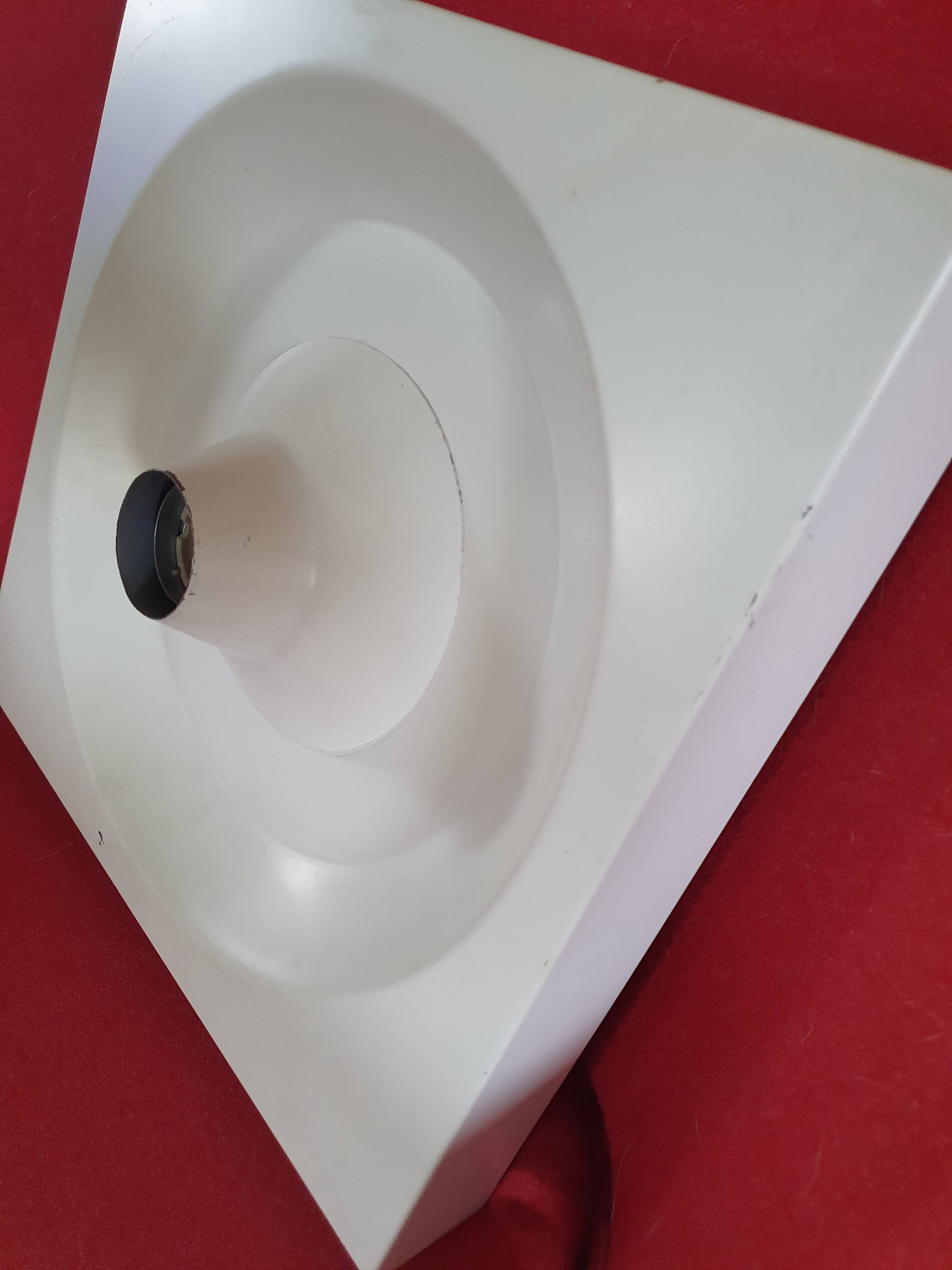 Space-age wall light Kaiser Leuchten design by Klaus Hempel