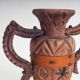Set of 2 Spanish Brutalist vases
