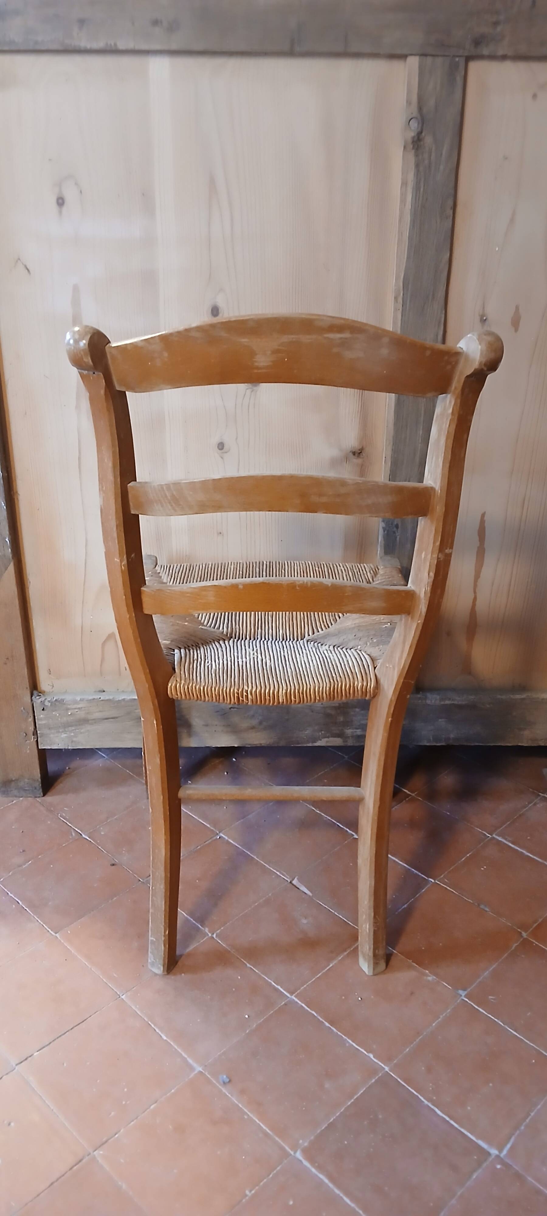 Handcrafted chair