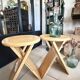 Pair of folding stools "Suzy" – Adrian Reed 1980