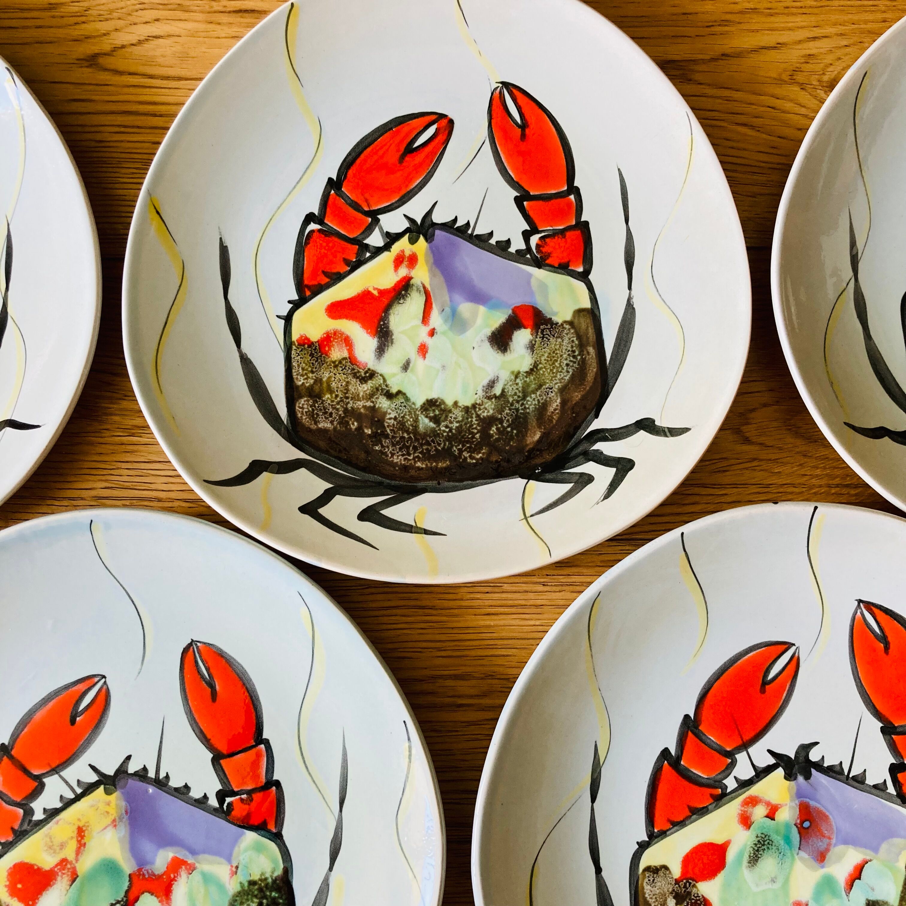 5 plates crab mbfa pornic